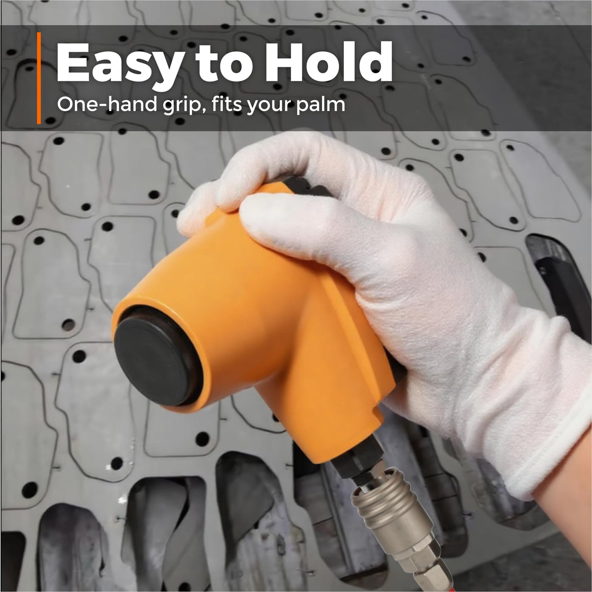 Pneumatic Palm Hammer with Non-Marring Tip A116743