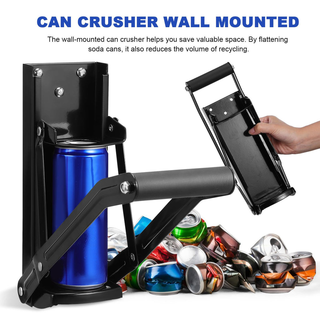 Wall Mounted Stainless Steel Can Crusher H63740