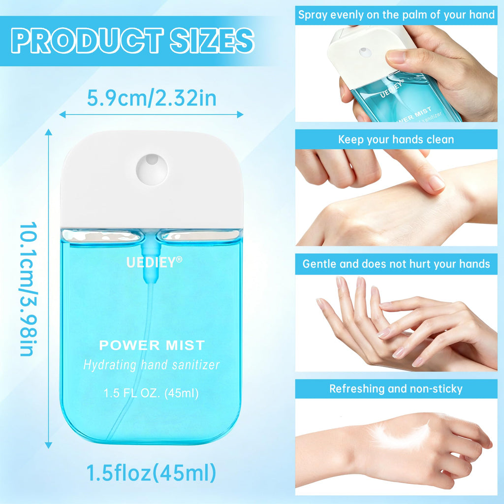 Hand Sanitizer Spray 6 Scents 1.3 Fl Oz Q87922