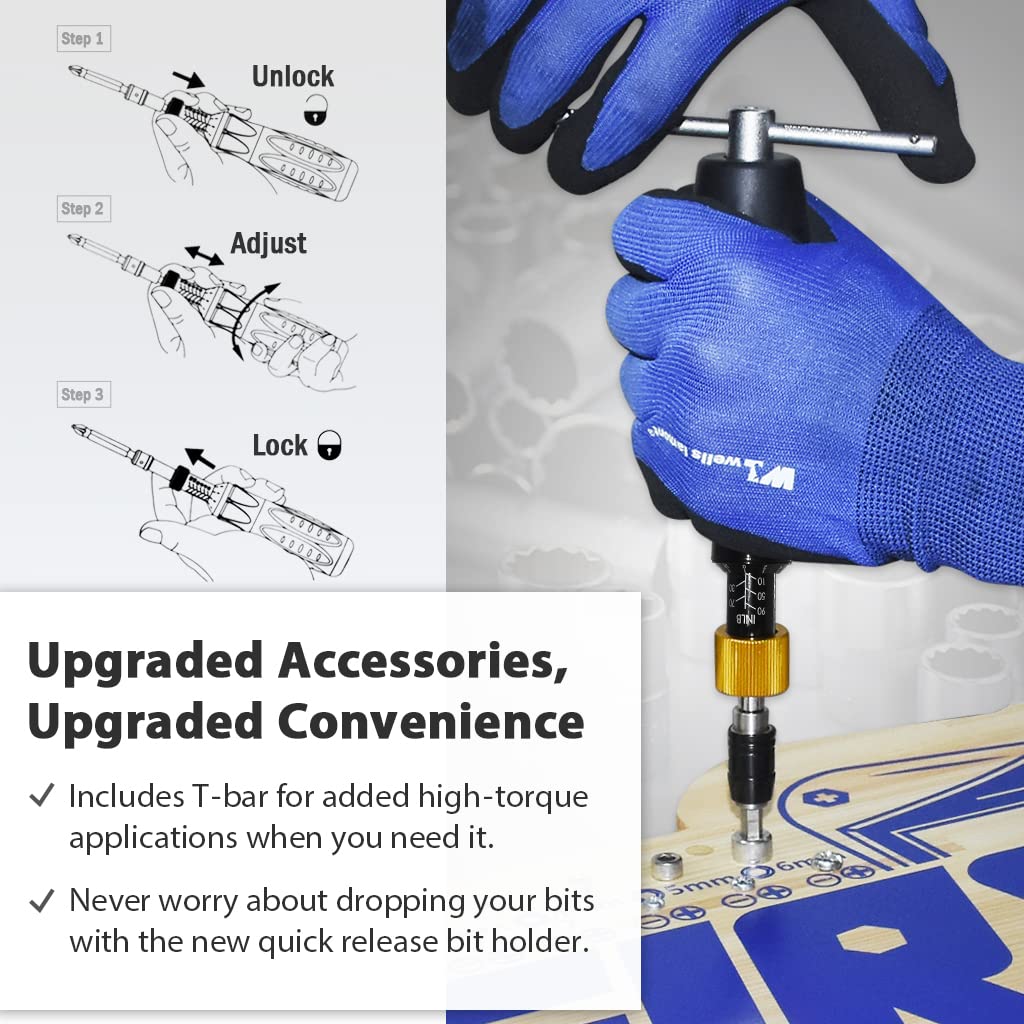 Certified Limiting Torque Screwdriver with T-Handle C26031