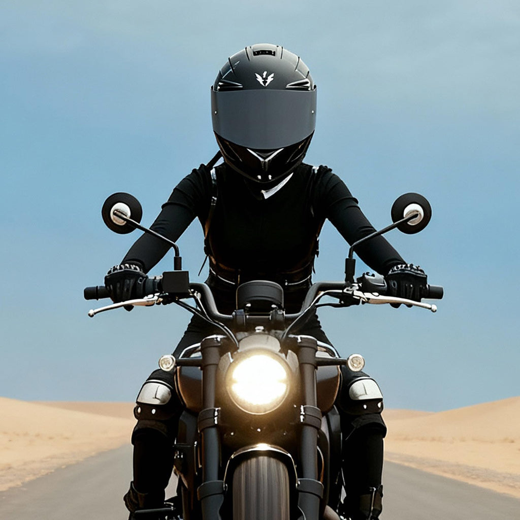 Motorcycle Full Face Helmet with Dual Visor F246