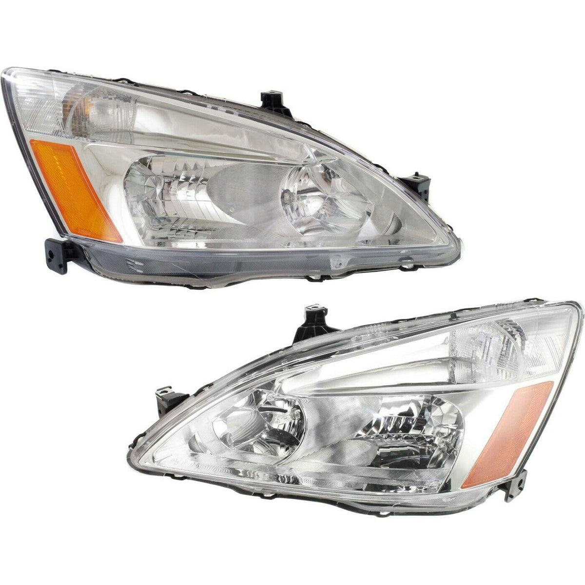 Headlight Left Right Clear Lens Q6092