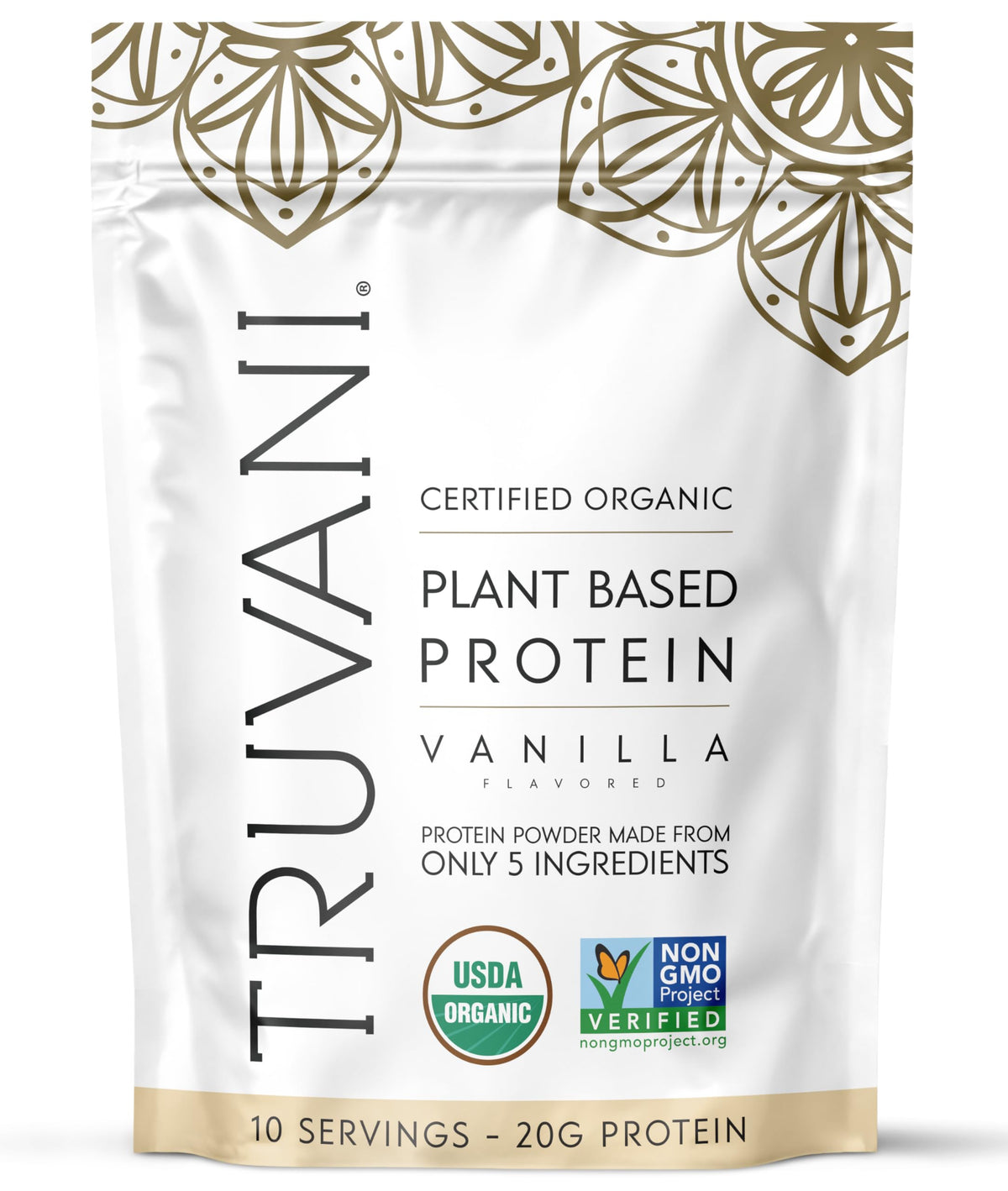 Organic Plant Based Protein Powder Vanilla 10 Servings I6897