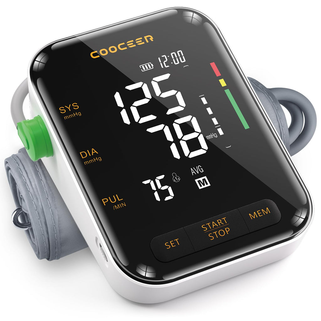 Automatic Upper Arm Blood Pressure Monitor with Adjustable Cuff O331841