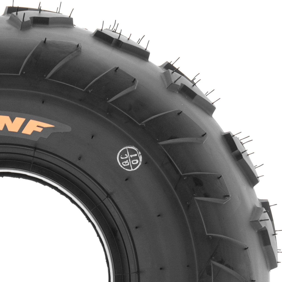 18x7-7 Directional Knobby Tread Tubeless ATV Tires Set of 4 R598