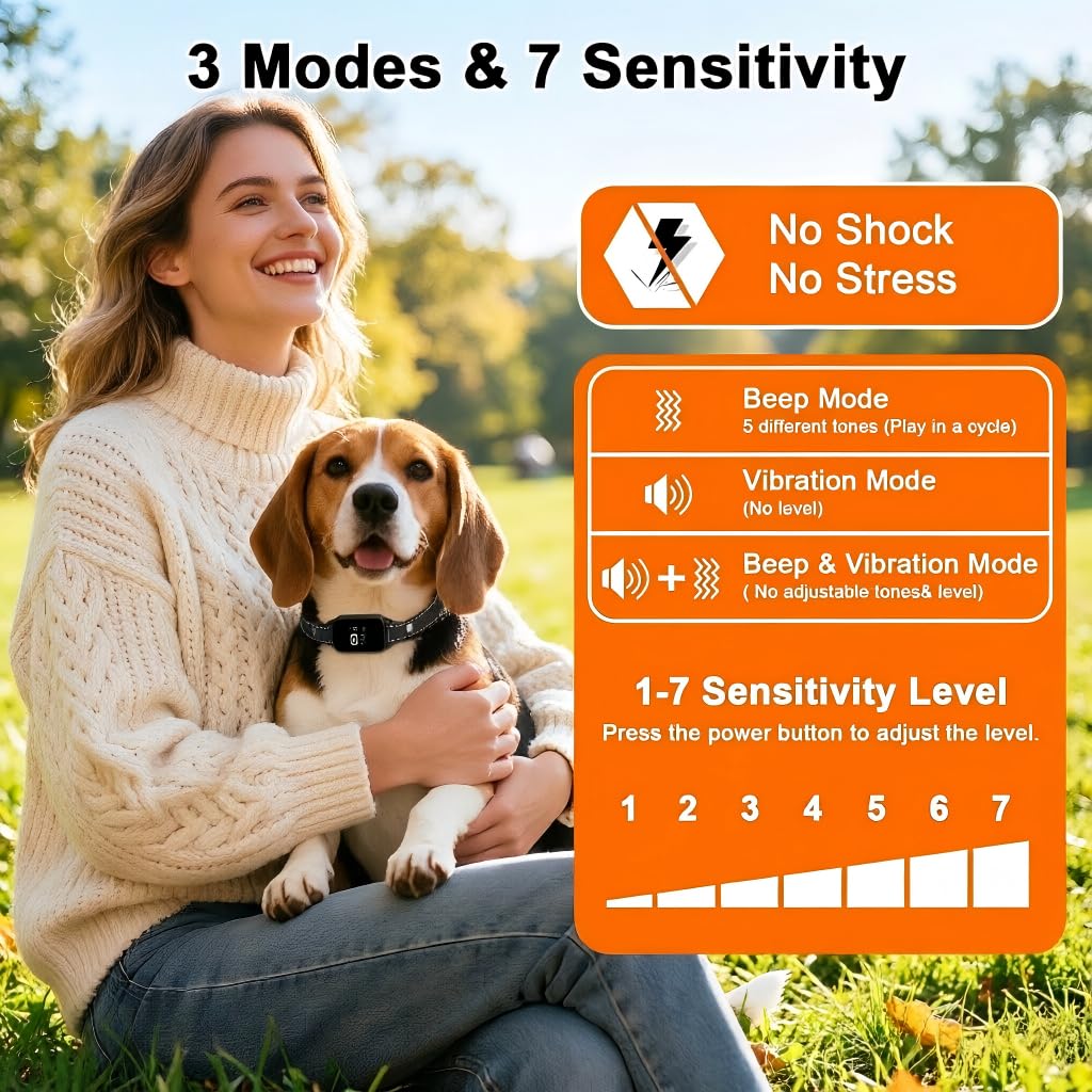 2 Pack Small Anti Barking Training Collar S703494
