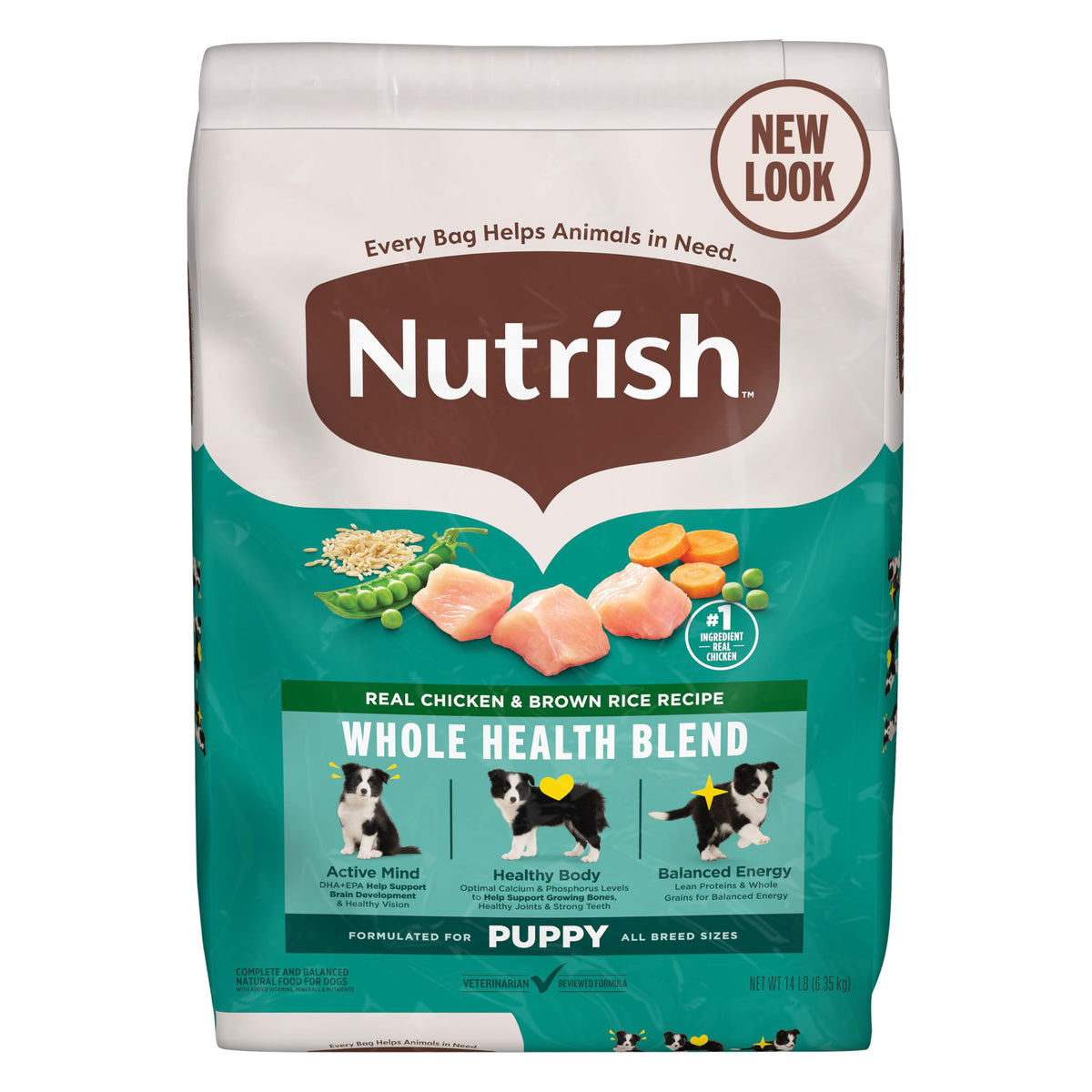 Chicken & Brown Rice Dry Dog Food 14 lb. Bag L442