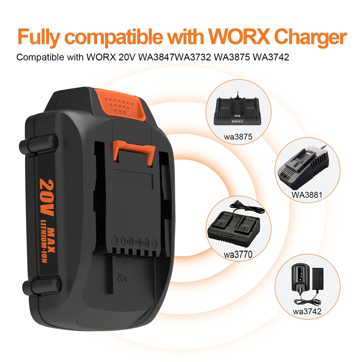 20V Replacement Battery N939121