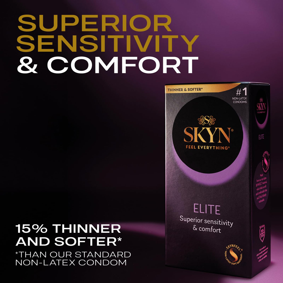 10 Count Ultra-Thin Lubricated Latex-Free Condoms O19788