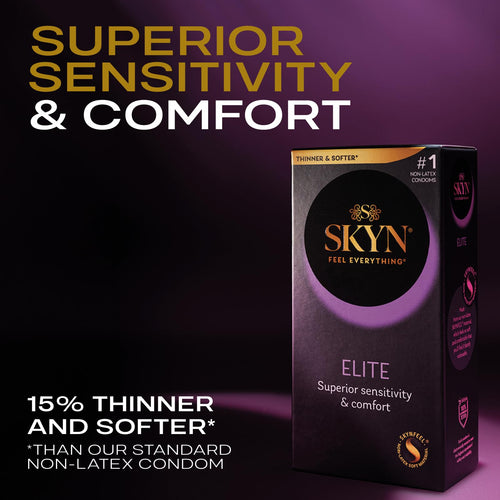10 Count Ultra-Thin Lubricated Latex-Free Condoms O19788