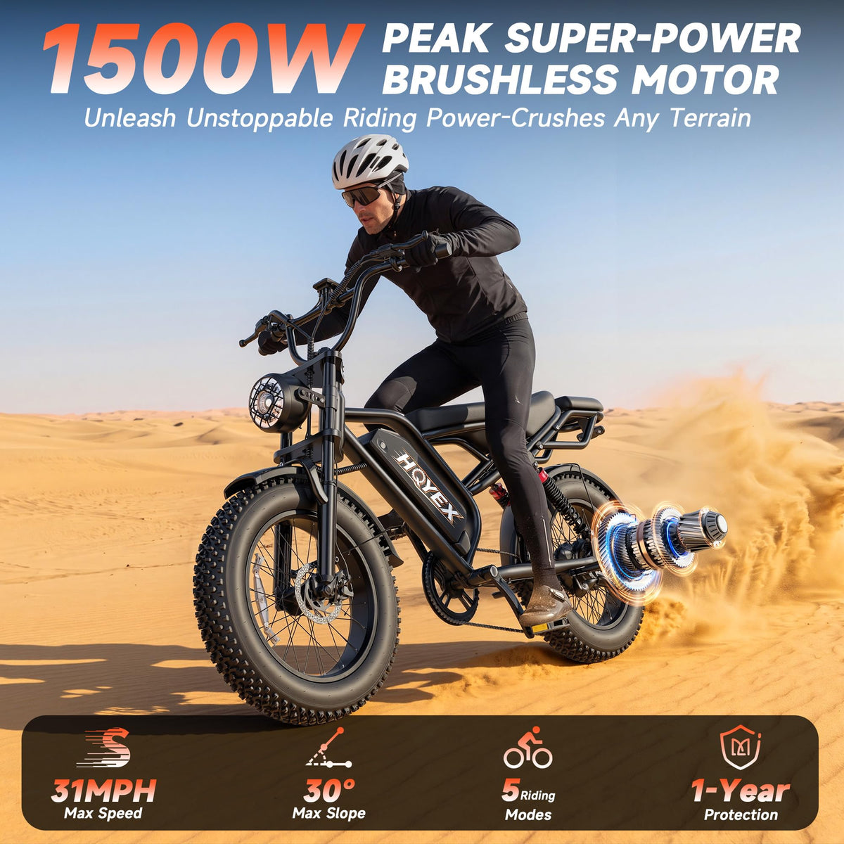 Electric Bike 48V 500W H777