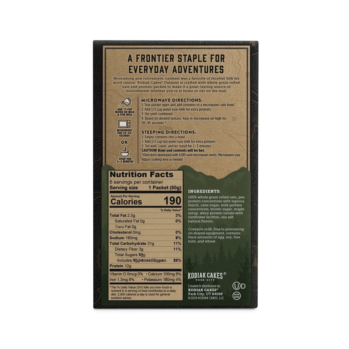 Maple Brown Sugar Instant Oatmeal Packets Q8135