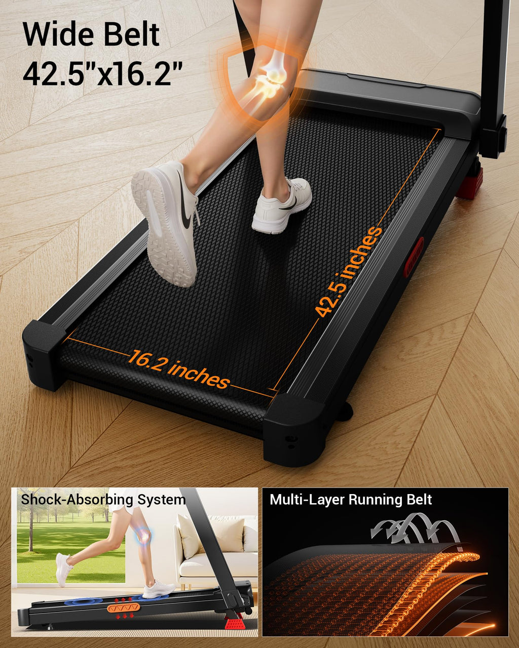 Treadmill with 20% Incline V5832