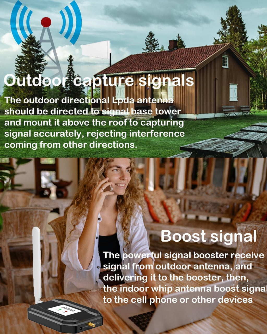 Cell Phone Signal Booster V54449
