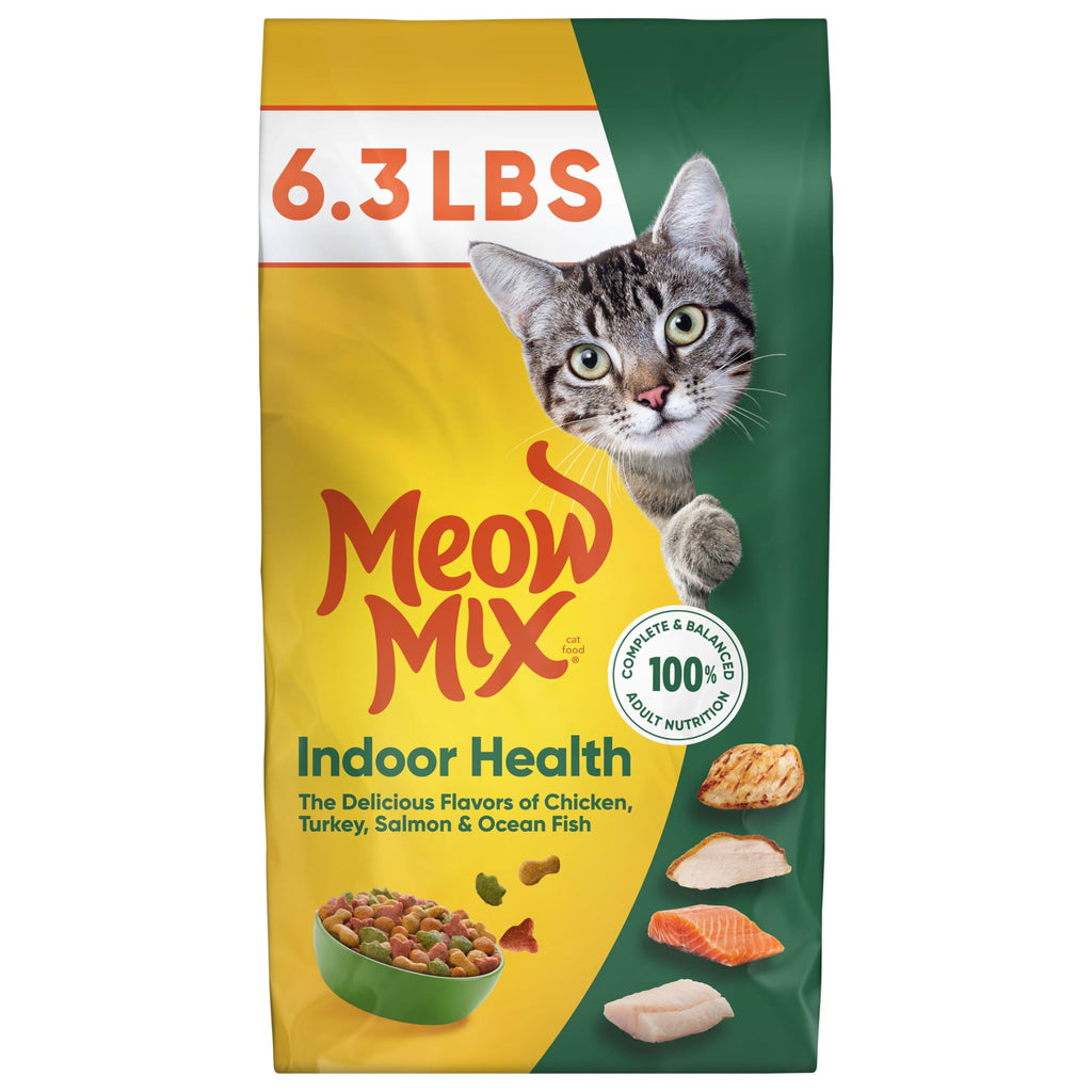 Indoor Health Dry Cat Food 6.3 Pound Bag H575353