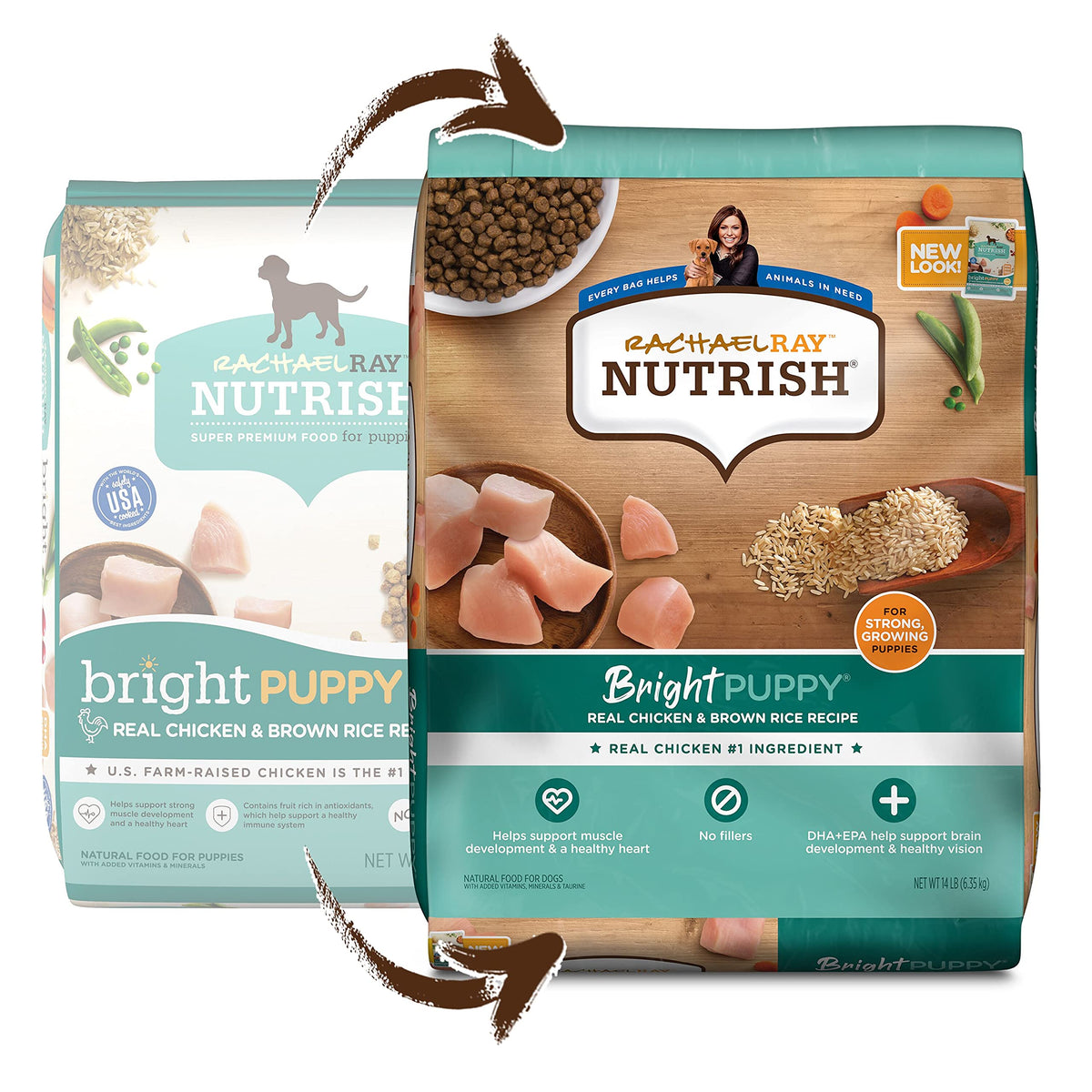 Chicken & Brown Rice Dry Dog Food 14 lb. Bag L442