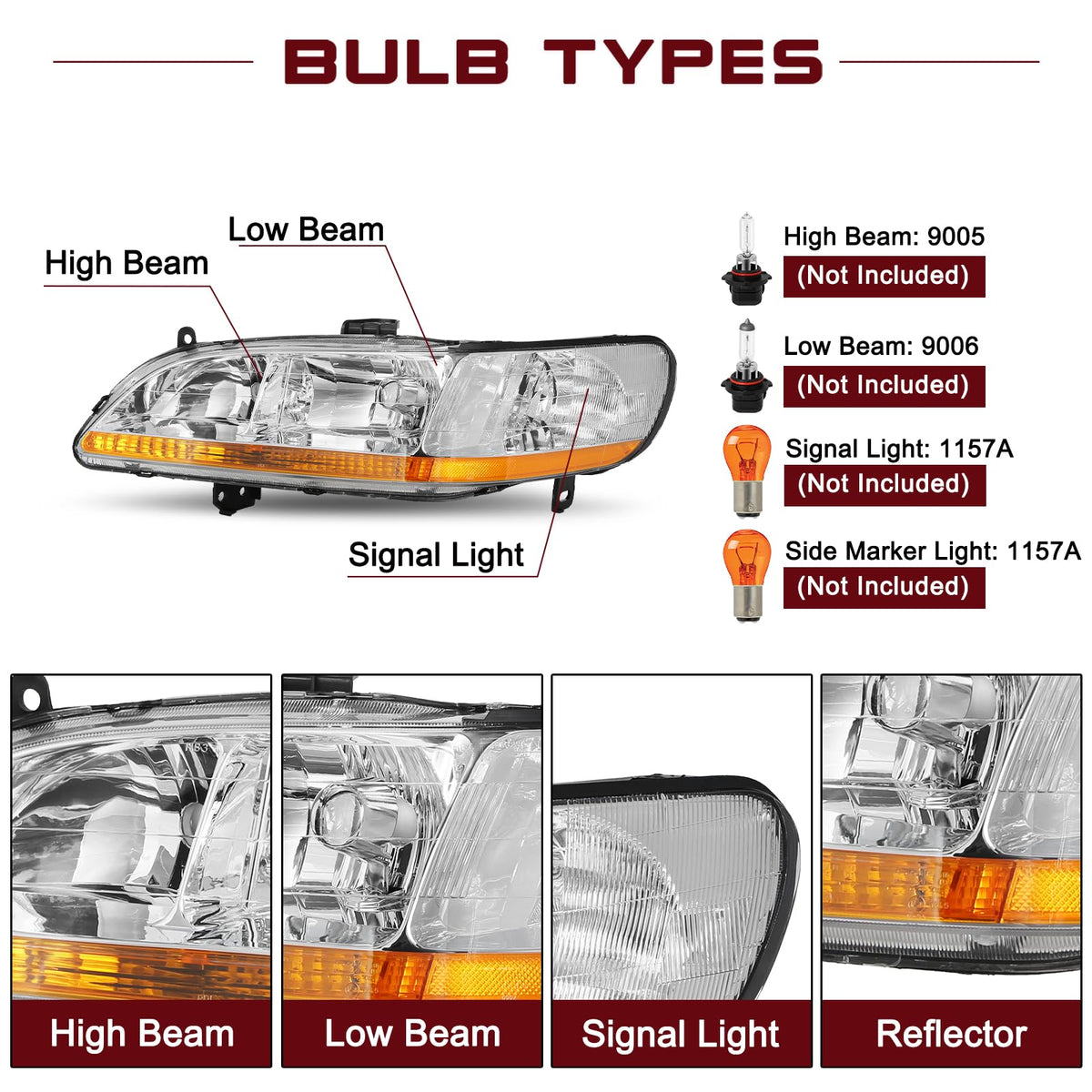 Halogen Headlight Y7319