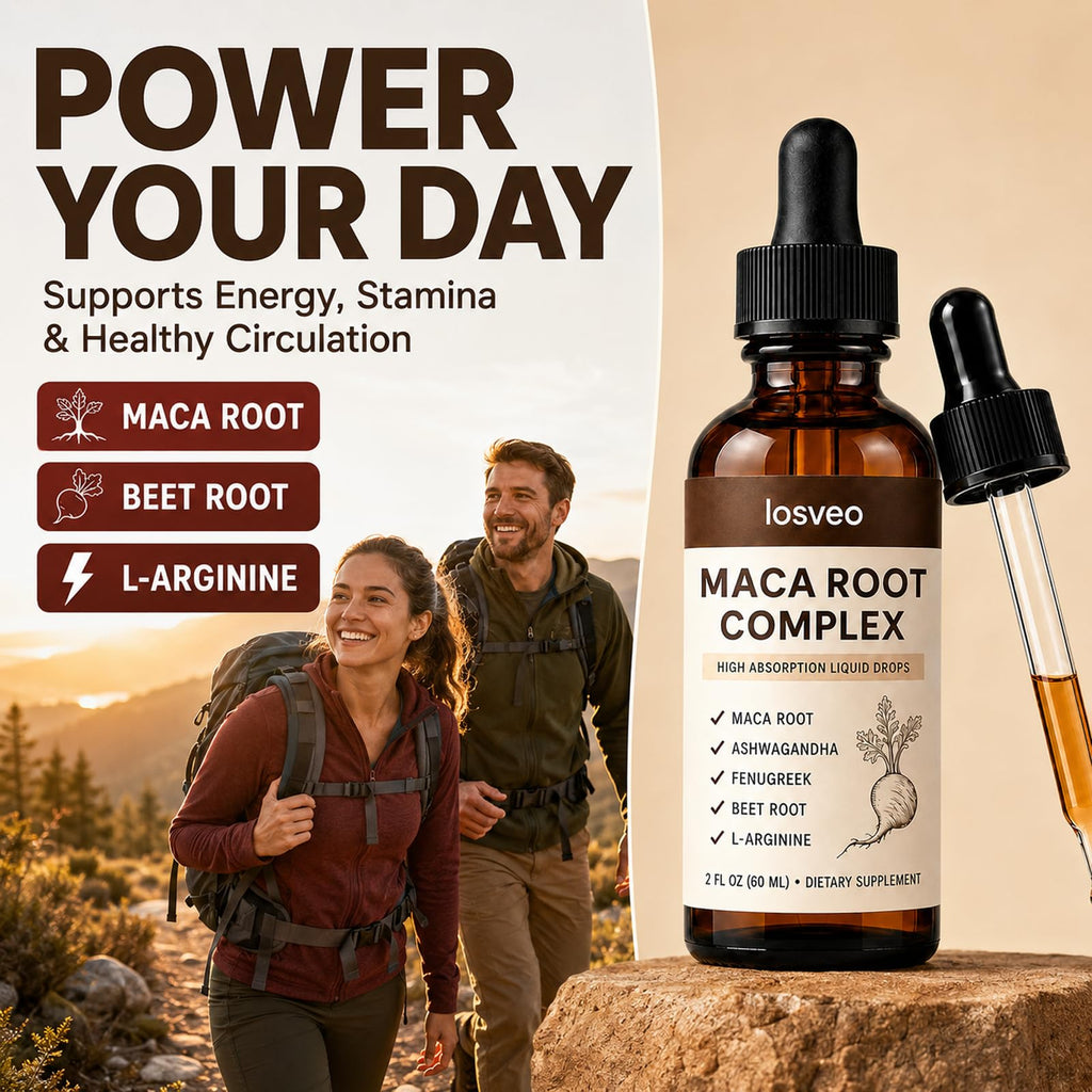 Maca Root Complex Drops with Ashwagandha, Fenugreek, Beet Root & L-Arginine, 2floz Q113448