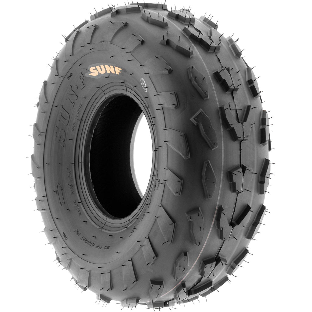 18x7-7 Directional Knobby Tread Tubeless ATV Tires Set of 4 R598