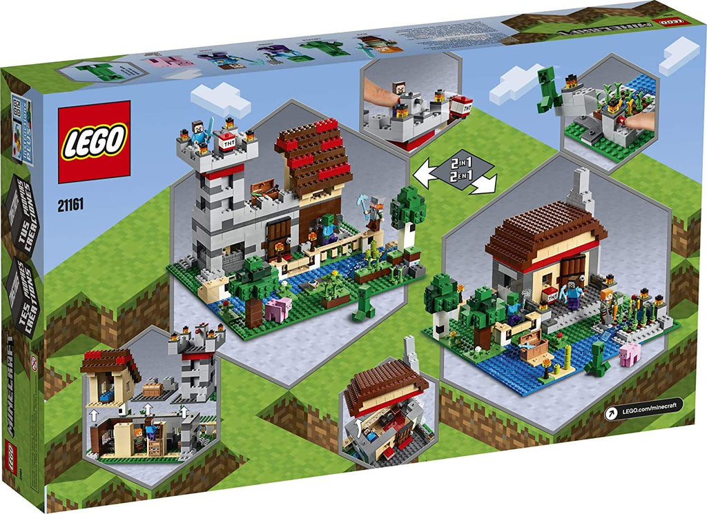 Minecraft Brick Construction Toy and Minifigures 564 Pieces O503502
