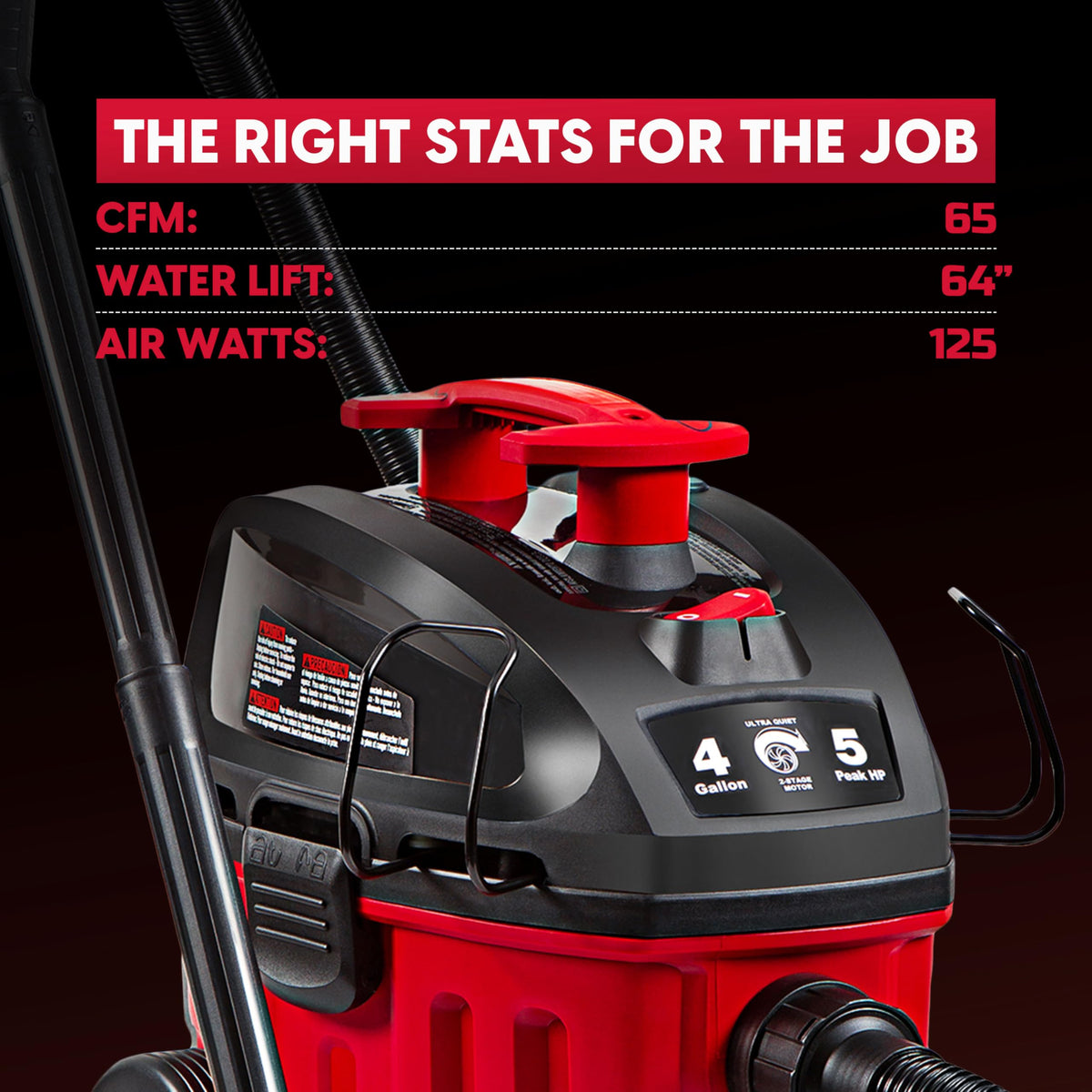 4-Gal Compact Wet/Dry Vacuum V980