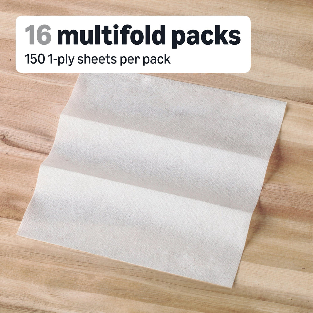 White Multifold Paper Towels, 2400 Count G438