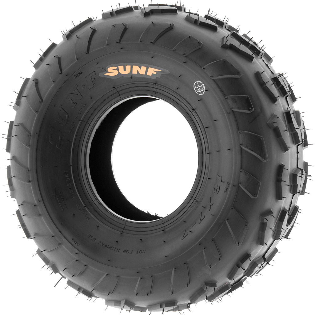 18x7-7 Directional Knobby Tread Tubeless ATV Tires Set of 4 R598