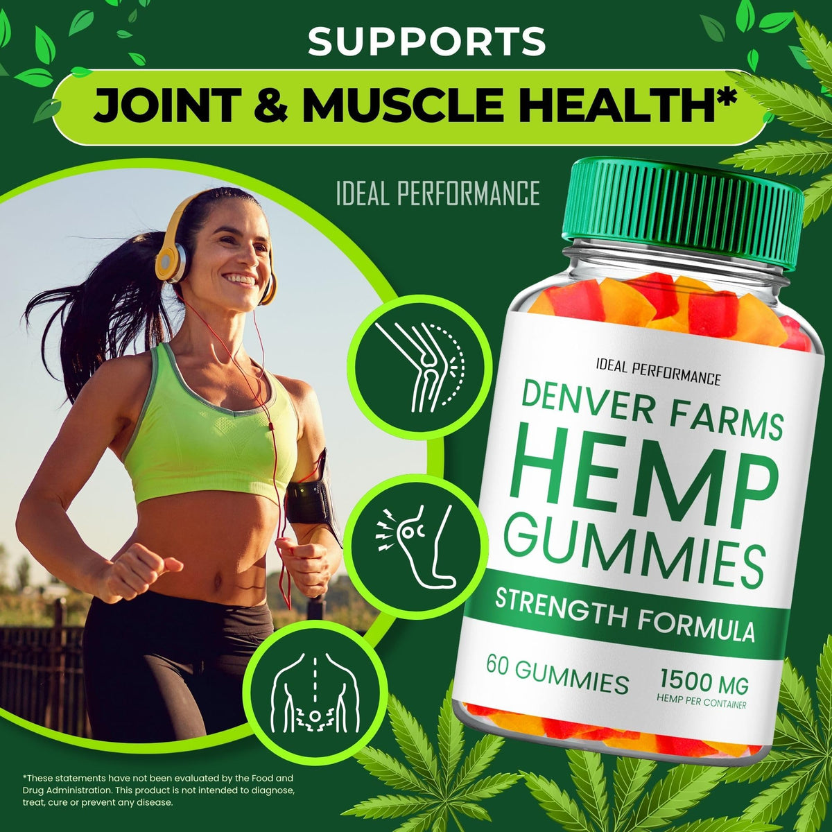 Hemp Gummies Maximum Strength All Natural 5 Pack Q5199