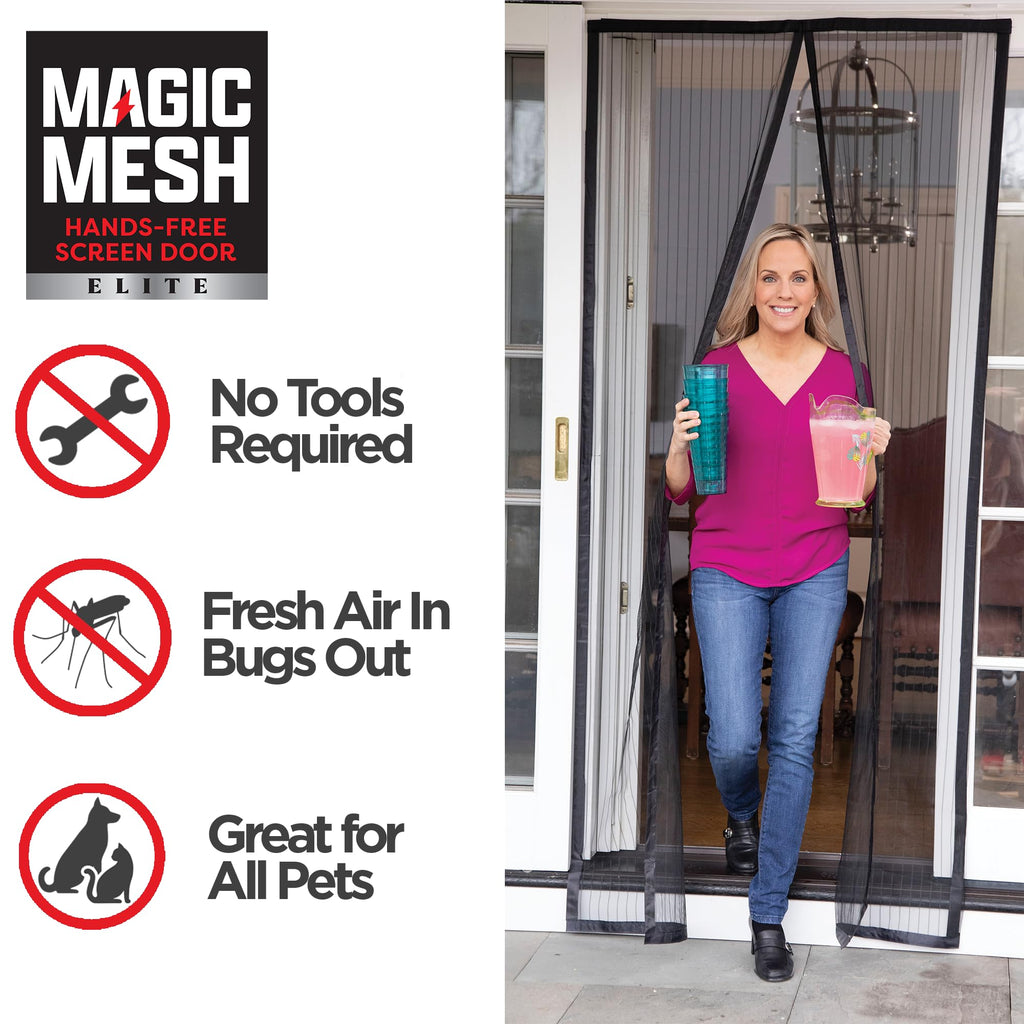 Magnetic Screen Door up to 39 x 83 Inches O943222