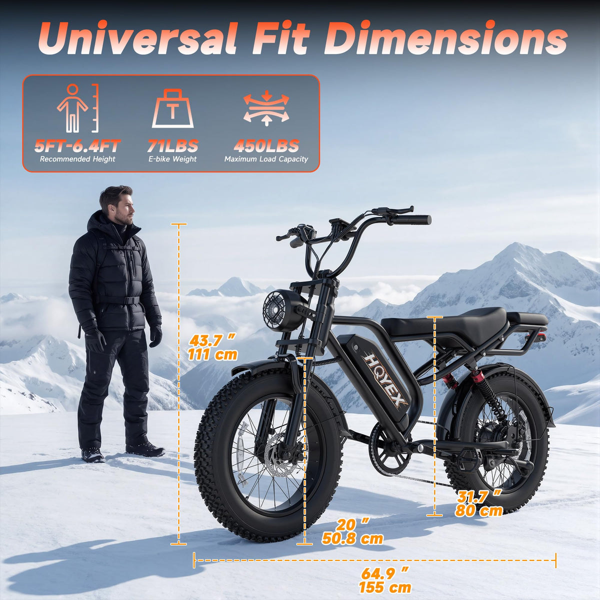 Electric Bike 48V 500W H777