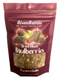 Dried Black Mulberries 8 oz No Sugar Added N5885