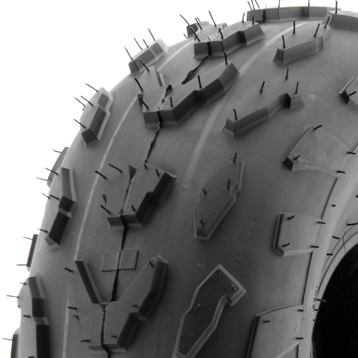 18x7-7 Directional Knobby Tread Tubeless ATV Tires Set of 4 R598