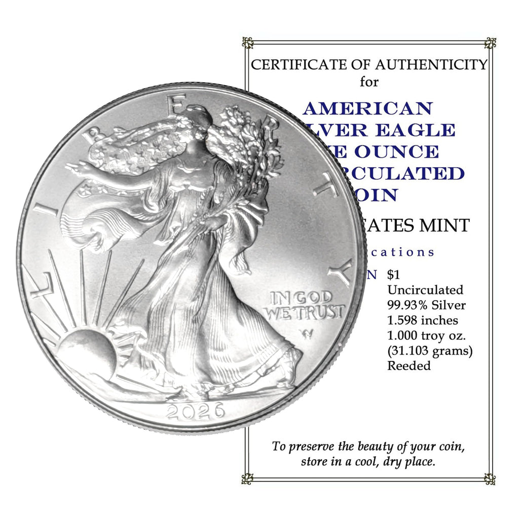 1 oz Silver Eagle Uncirculated M55361