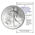 1 oz Silver Eagle Uncirculated M55361
