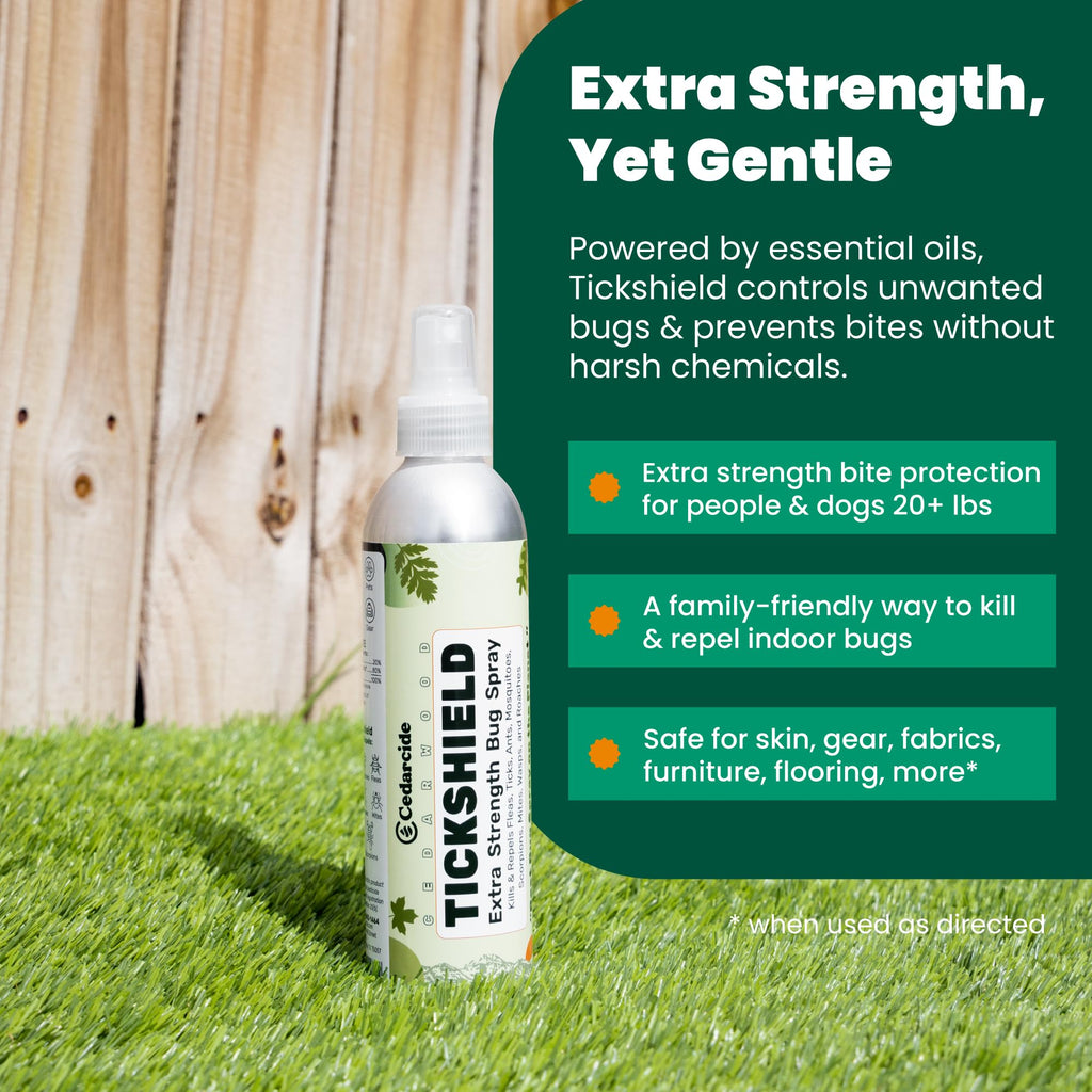Cedar Oil Spray for Ticks, Fleas, Chiggers & Mosquitoes O5956