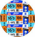Orange 10/3 Indoor NMB Cable 100ft Coil L371685