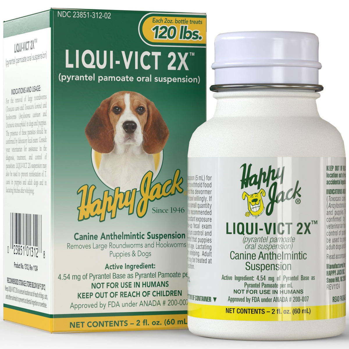Liquid Dog Dewormer 2 oz G237