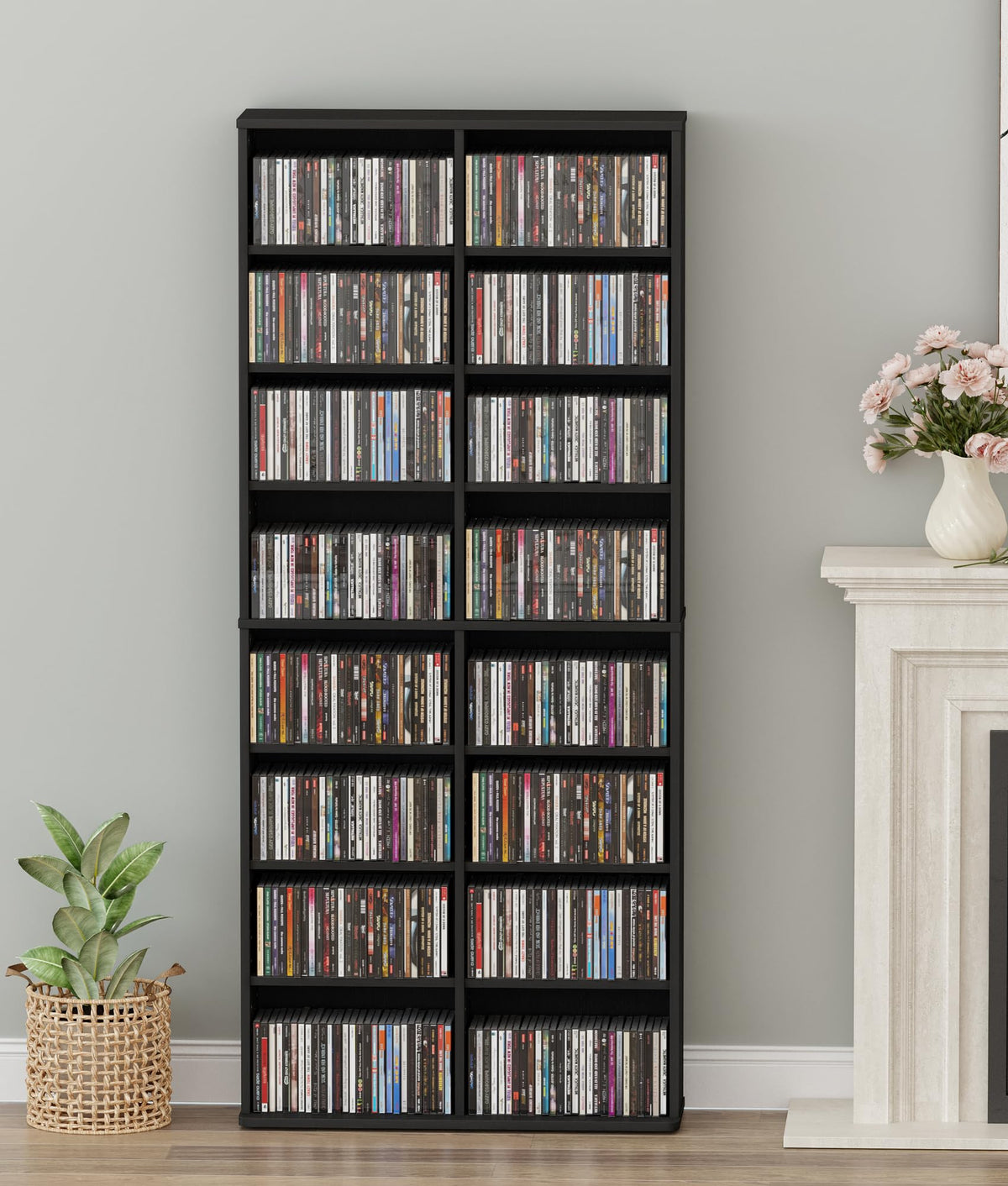 16-Shelf DVD Storage Rack G544