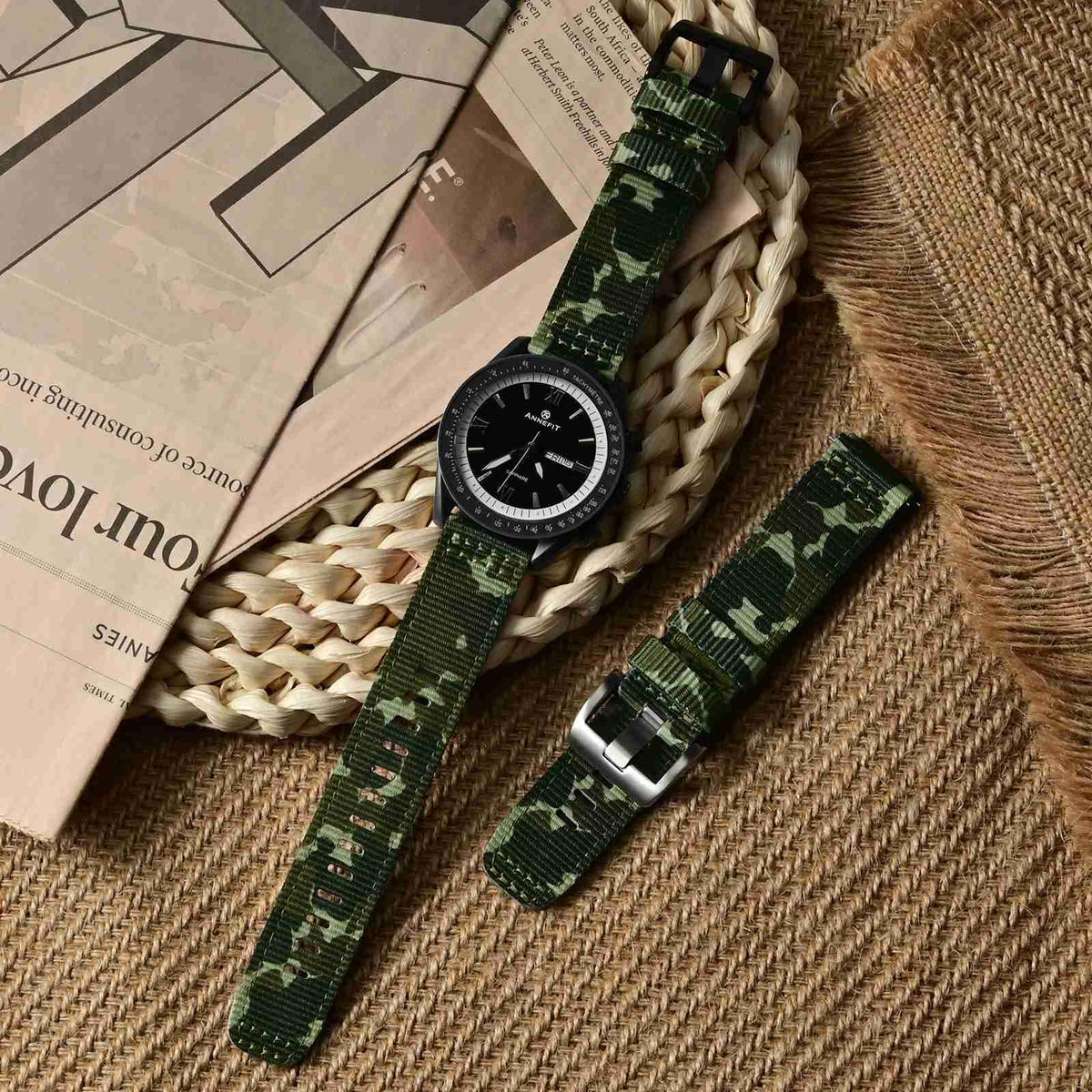 Quick Release Nylon Watch Band Q50798