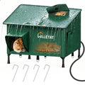 Extra Large Collapsible Heated Cat House S495