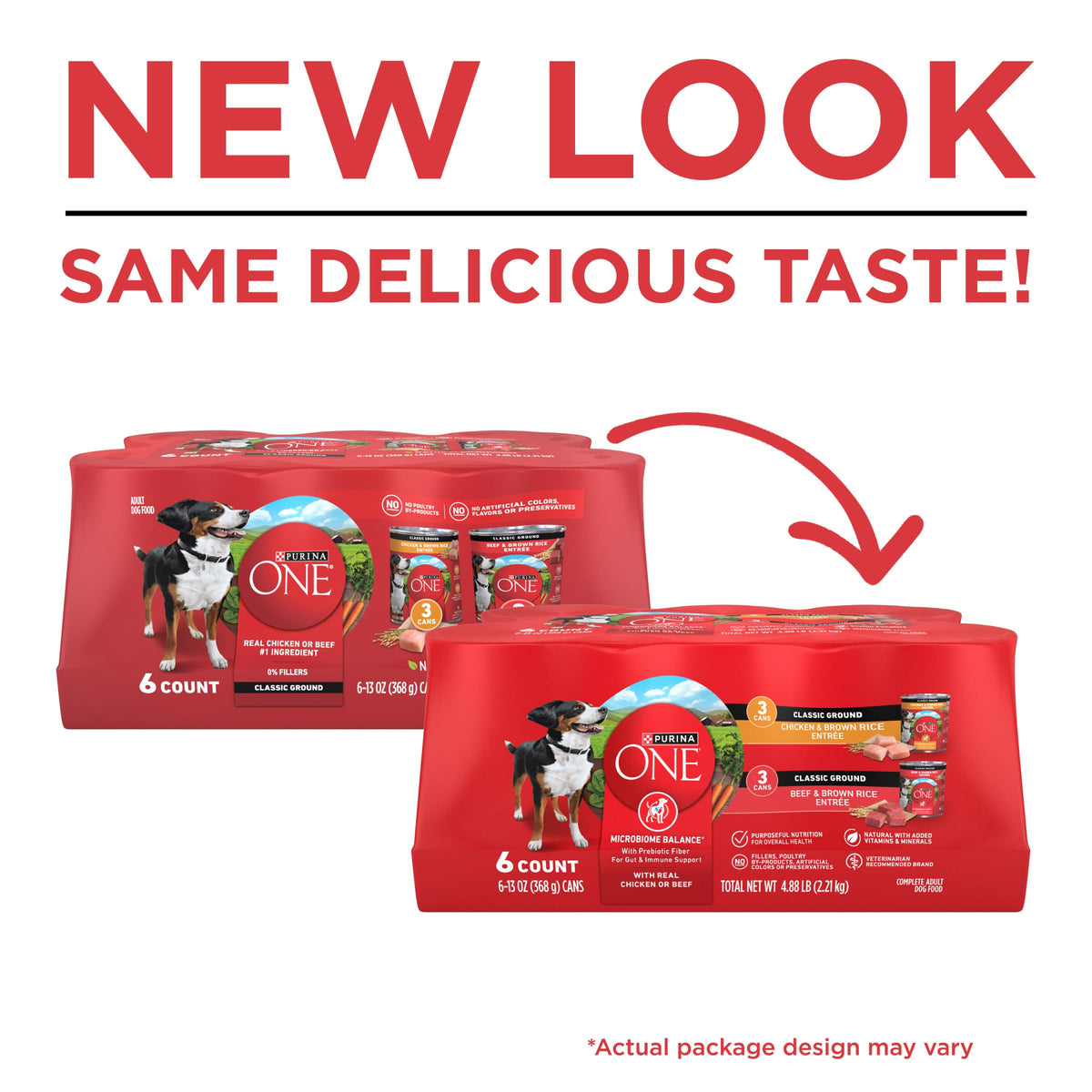 Wet Dog Food Variety Pack 6 13 oz Cans Q3795
