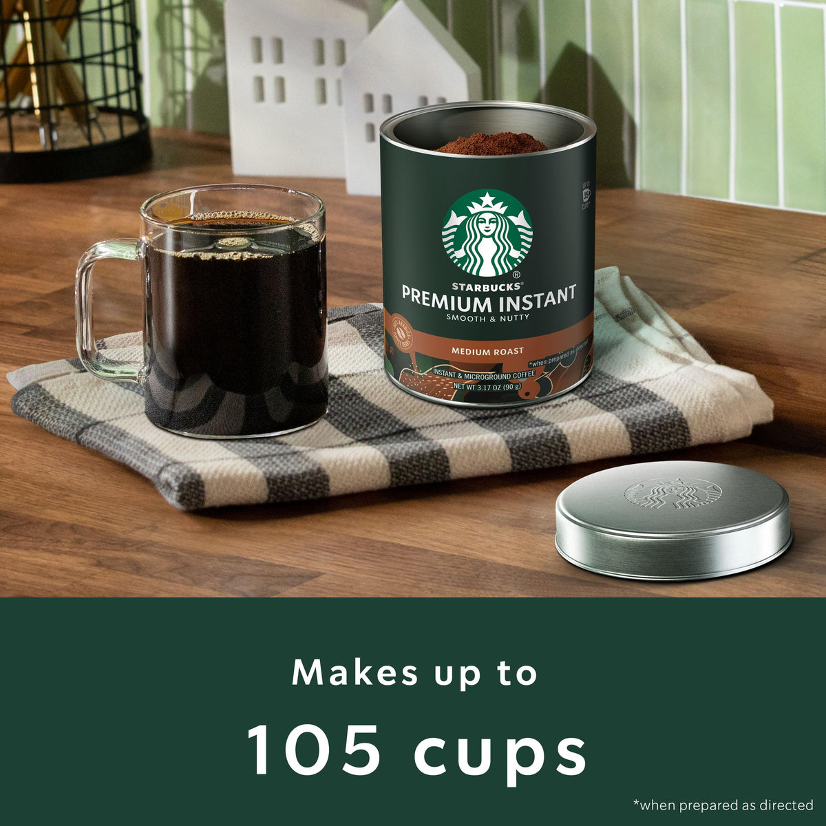 Medium Roast Instant Coffee 3 Tins 3.17 oz Q100311