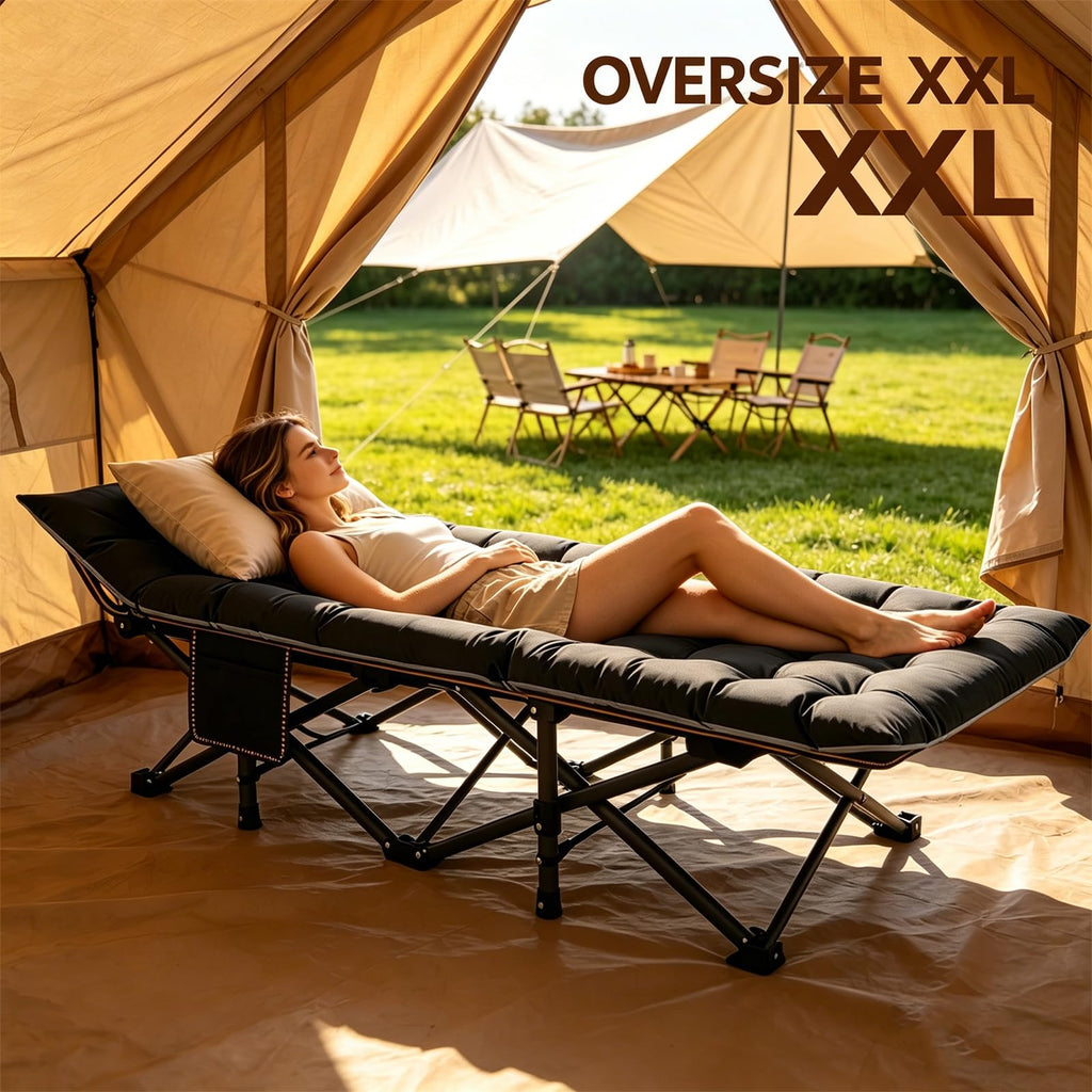 Oversized XXL Folding Camping Cot A12106