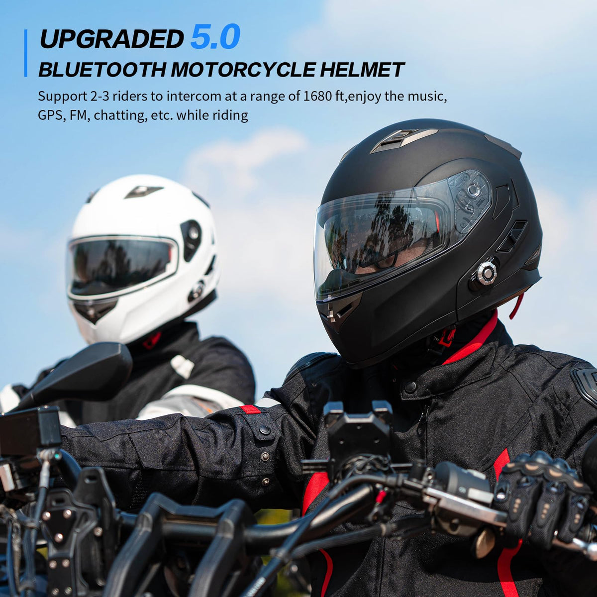 Flip-Up Modular Motorcycle Helmet R78059