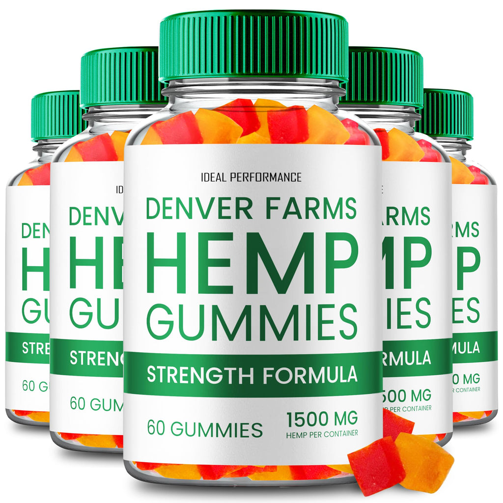 Hemp Gummies Maximum Strength All Natural 5 Pack Q5199