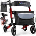 Foldable Lightweight Rollator Walker with Seat N7192