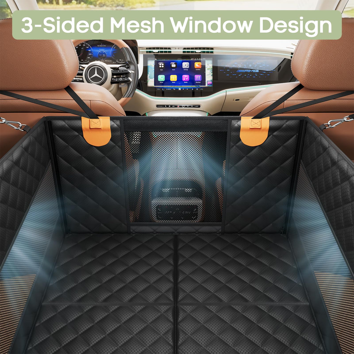 Dog Car Seat with Hard Bottom Z2424