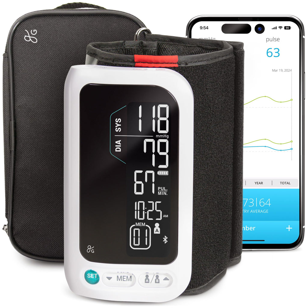 Bluetooth Blood Pressure Monitor with Upper Arm Cuff T48198