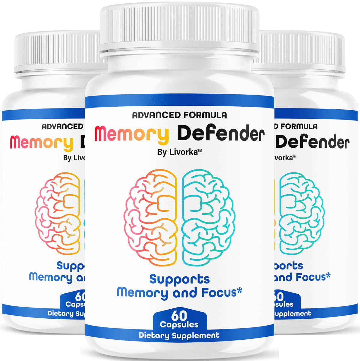 3 Pack Memory Capsules 180 Capsules H172