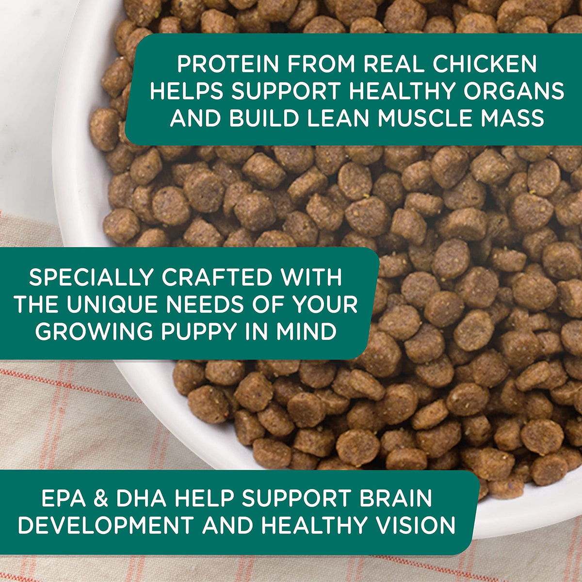 Chicken & Brown Rice Dry Dog Food 14 lb. Bag L442